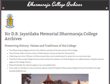 Tablet Screenshot of dharmaraja.net